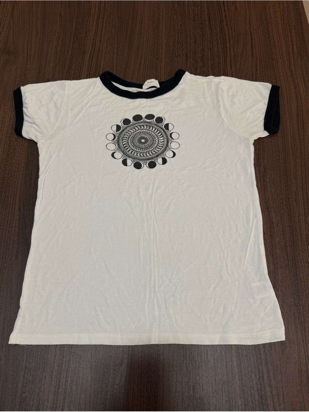 LA Hearts Women White Short Sleeve T-Shirt Size S